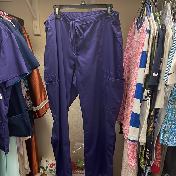 Purple Scrub Set - Picture 3 of 4